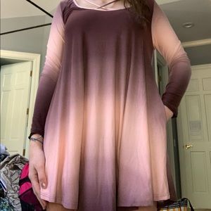 Long sleeve tshirt dress